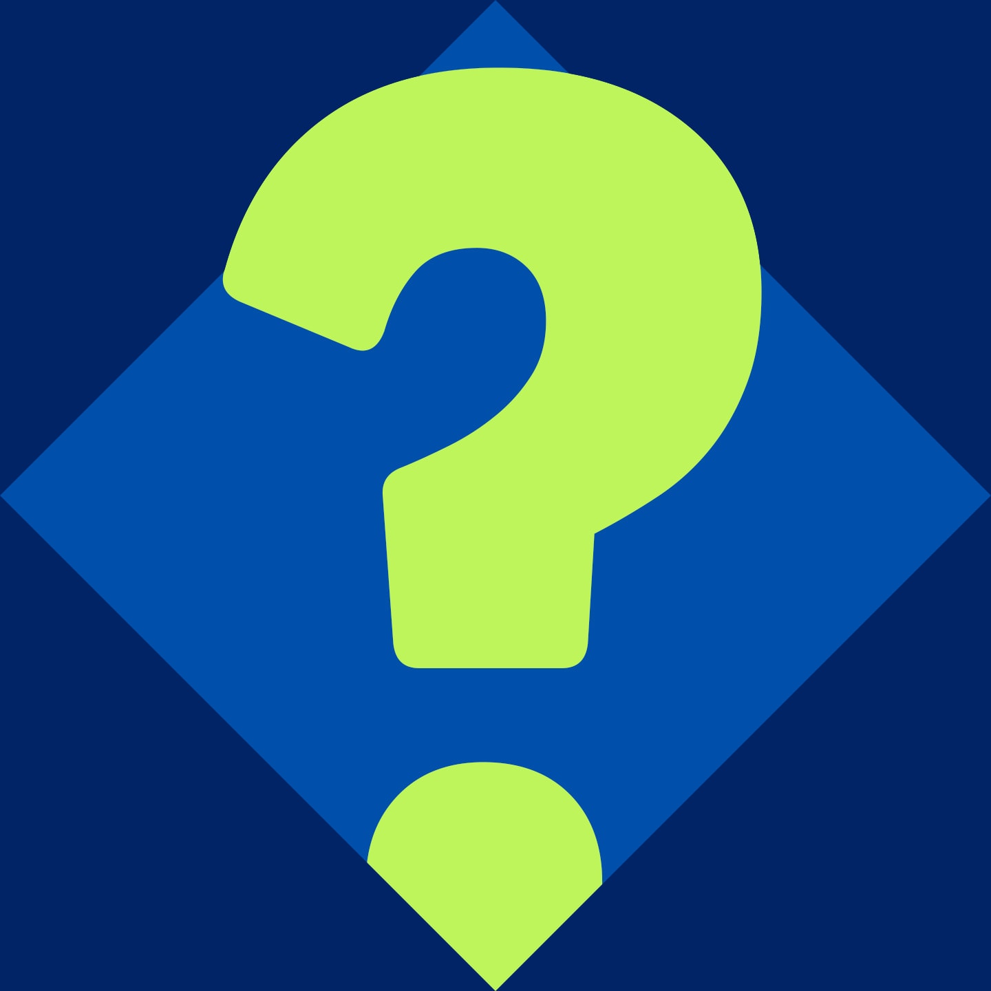 Grafik eines Fragezeichen.