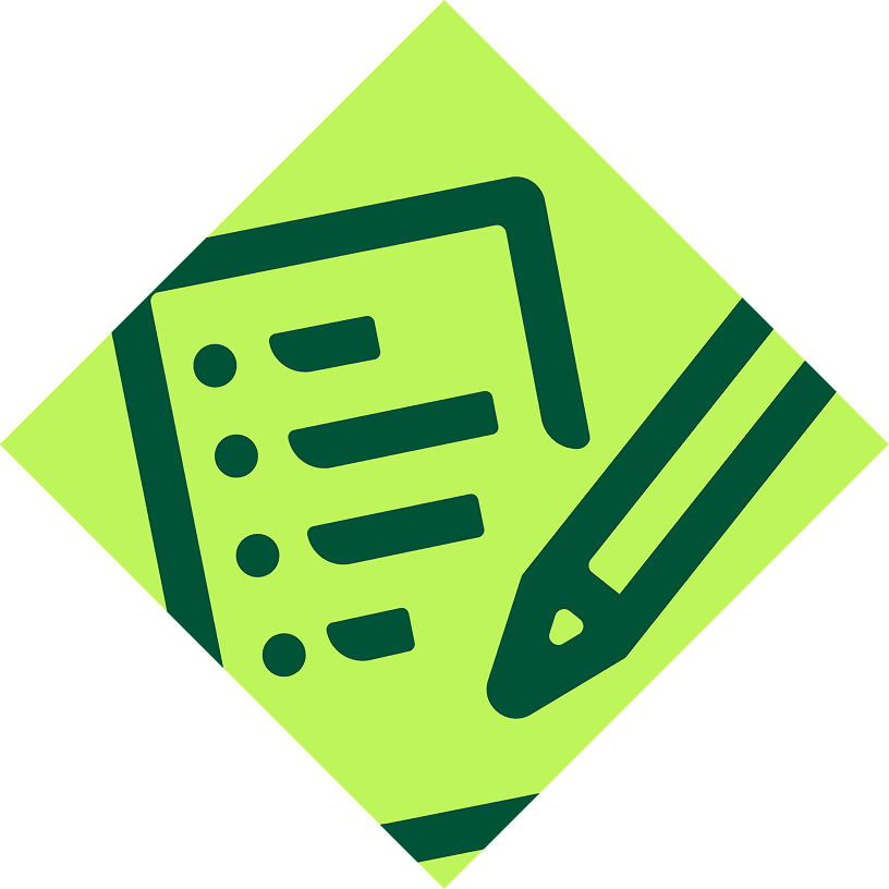 Umfrage Nachhaltigkeit Bild Piktogramm für Umfrage.